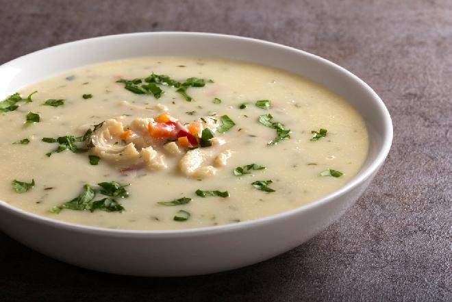 Zupa chrzanowa z menu beszamel