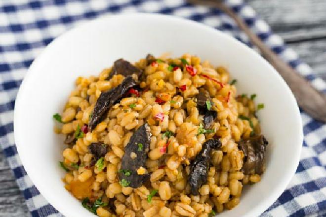 Kaszotto z grzybami - superfood po polsku